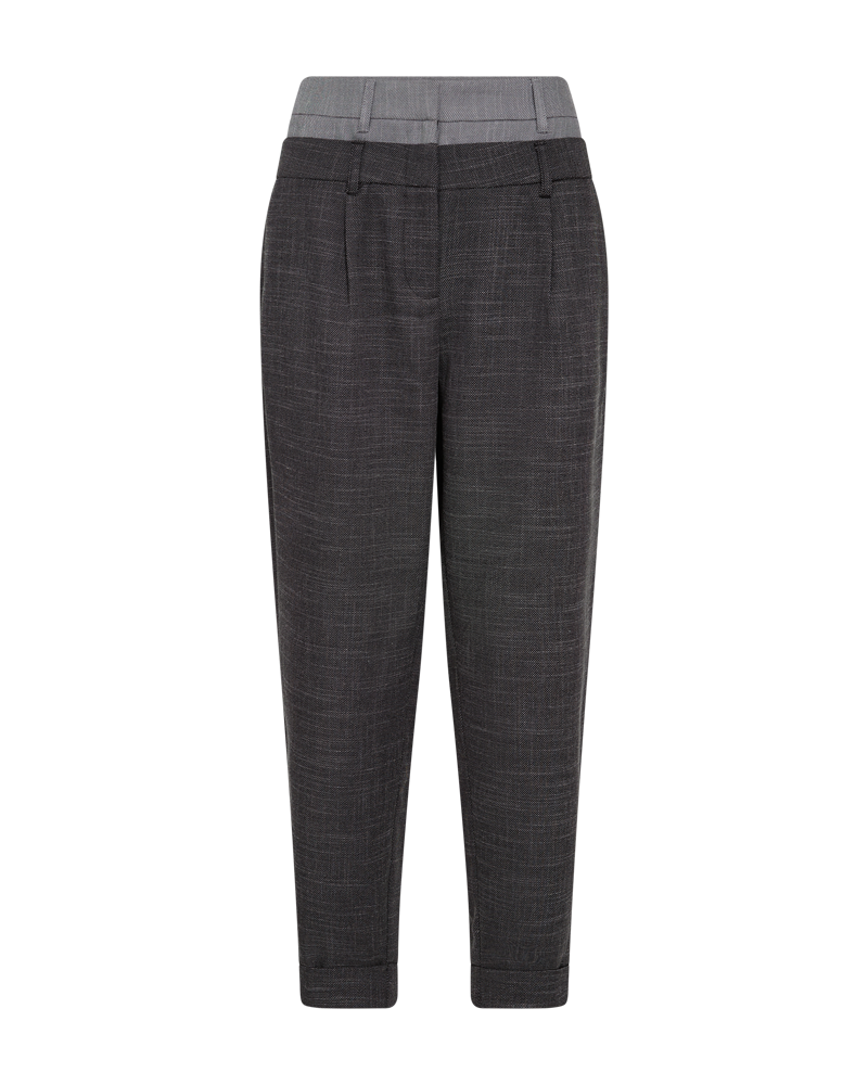 Cmtonnie - broek in grijze melange