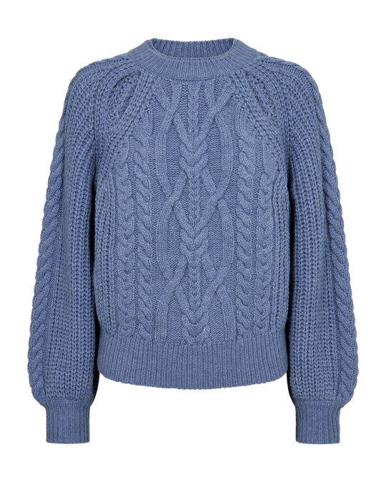 CMYARI - KNITTED PULLOVER IN BLUE