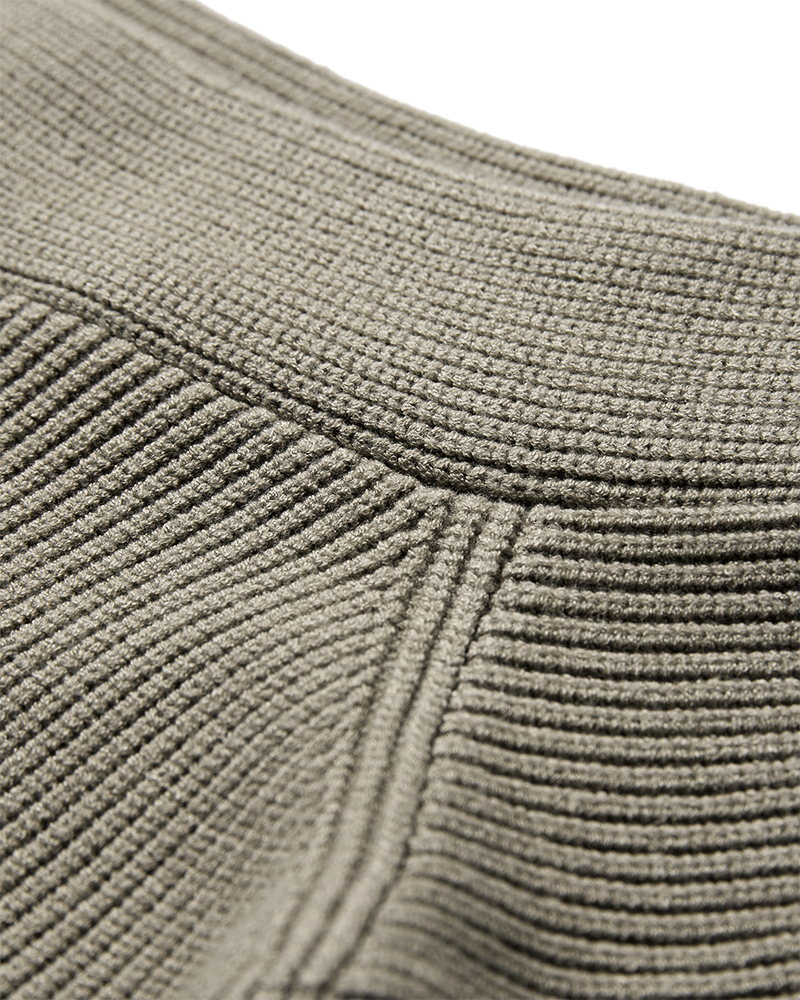 Cmcolin - geribbelde pullover in beige
