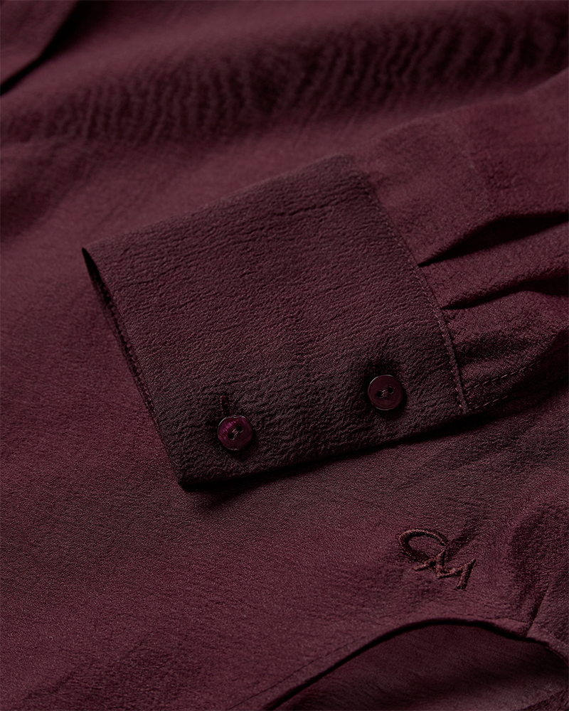 CMBLUEBELL - SHIRT WITH ROSE IN RED