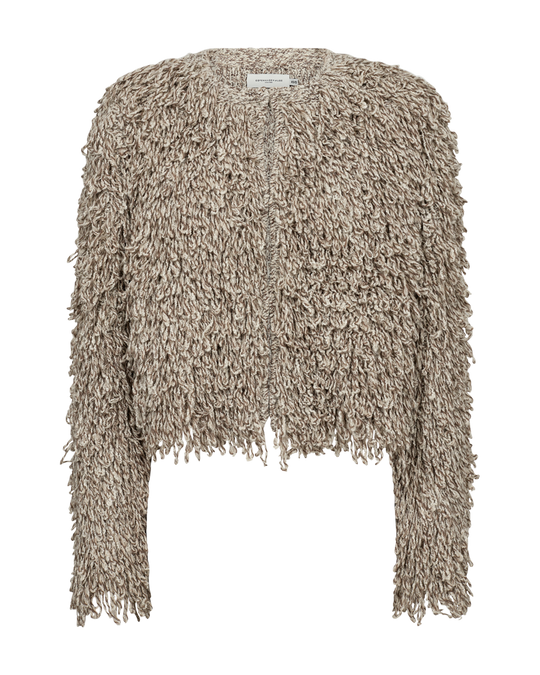 CMTANGLE - CARDIGAN IN BEIGE