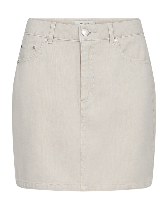 CMCHARLEE - SKIRT IN OFF-WHITE