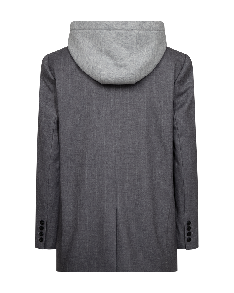 CMTailor - Hoodie Blazer in grijs