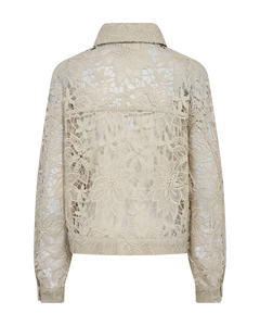 Cmlacey - jas met veters in beige