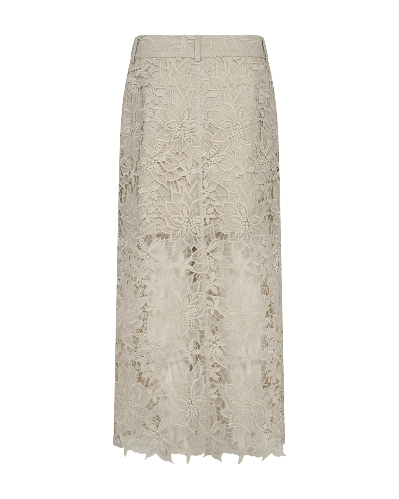 Cmlacey - rok met veters in beige