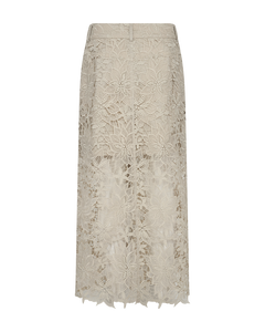 Cmlacey - rok met veters in beige