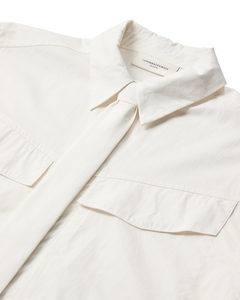 CMSHIRLEY - SHIRT WITH REMOVABLE TIE IN OFF-WHITE