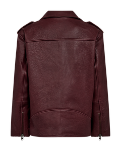 CMROYAL - LEATHER JACKET IN RED