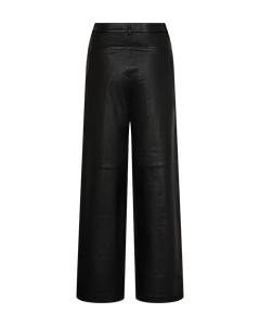 CMROYAL - LEATHER PANTS IN BLACK