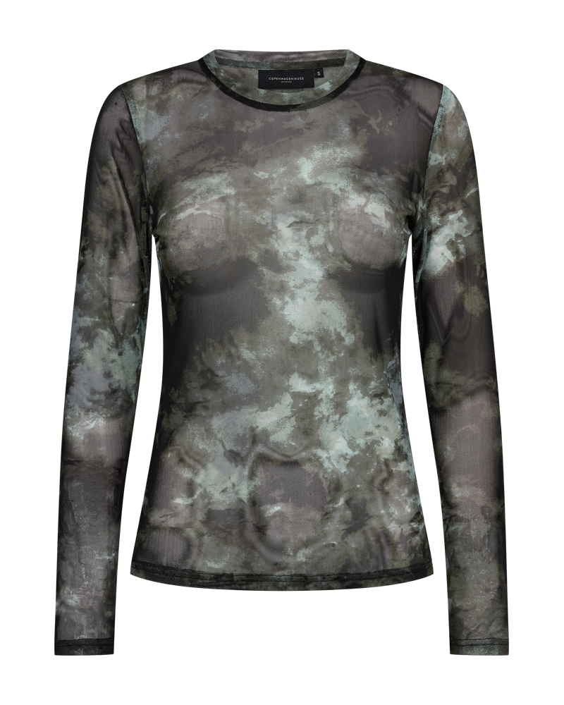 Cmcora - blouse in groen