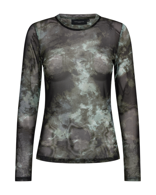Cmcora - blouse in groen