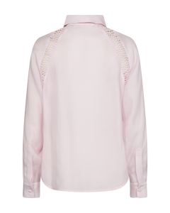 CMMOLLY - SHIRT WITH LACES IN ROSE