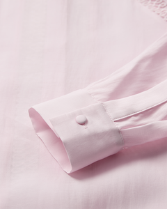 CMMOLLY - SHIRT WITH LACES IN ROSE