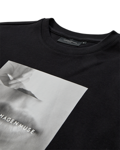 CMMUSE - T-SHIRT IN BLACK
