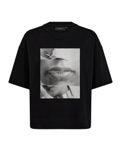 CMMUSE - T-SHIRT IN BLACK