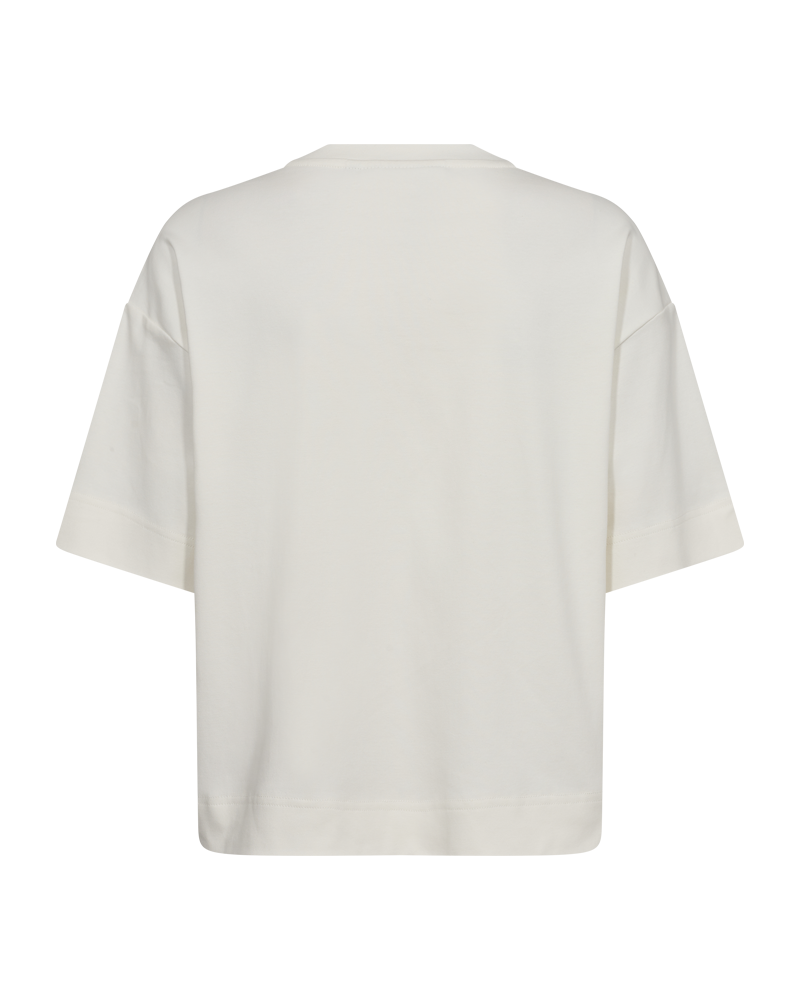 CMMUSE - T-SHIRT IN BEIGE,OFF-WHITE