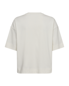 CMMUSE - T-SHIRT IN BEIGE,OFF-WHITE