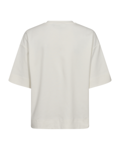 CMMUSE-TEE IN BEIGE,OFF-WHITE