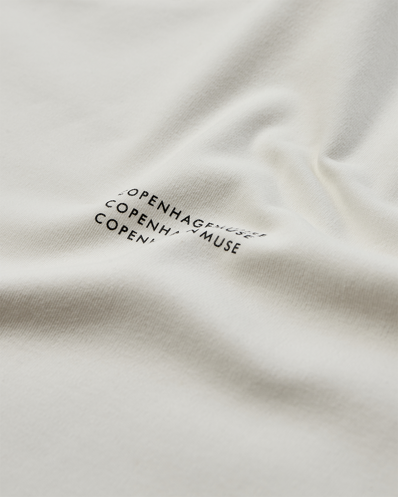 CMMUSE-TEE IN BEIGE,OFF-WHITE