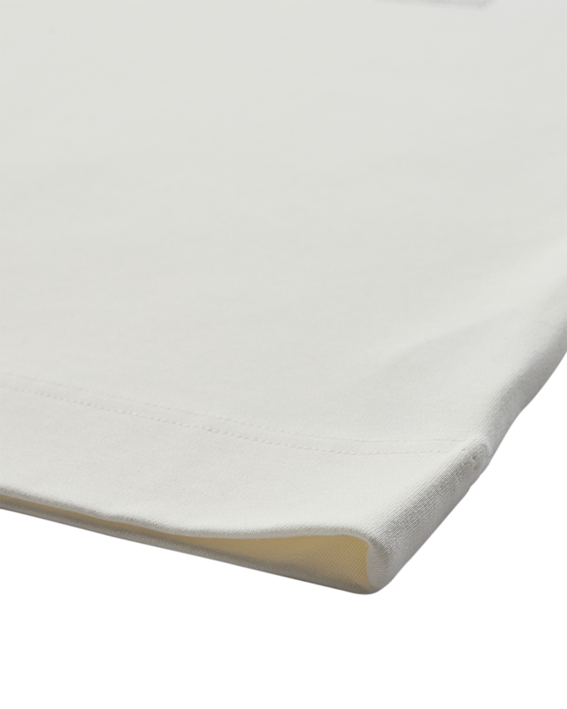 CMMUSE-TEE IN BEIGE,OFF-WHITE