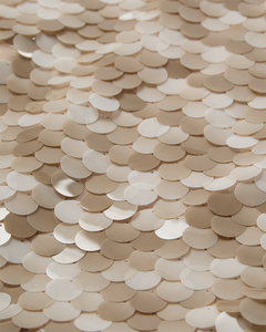 Cm volgende - rok met pailletten in beige