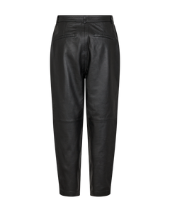 CMROYAL - LAMBSKIN PANTS IN BLACK