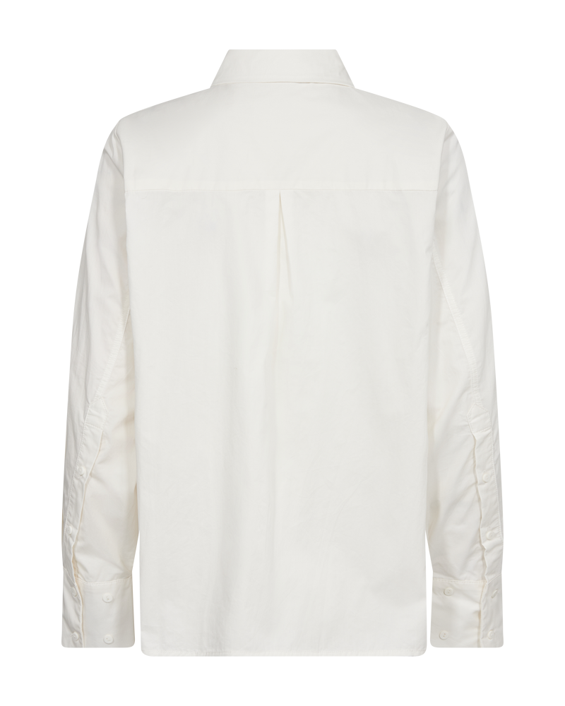 CMSHIRLEY - SHIRT WITH LACES IN OFF-WHITE