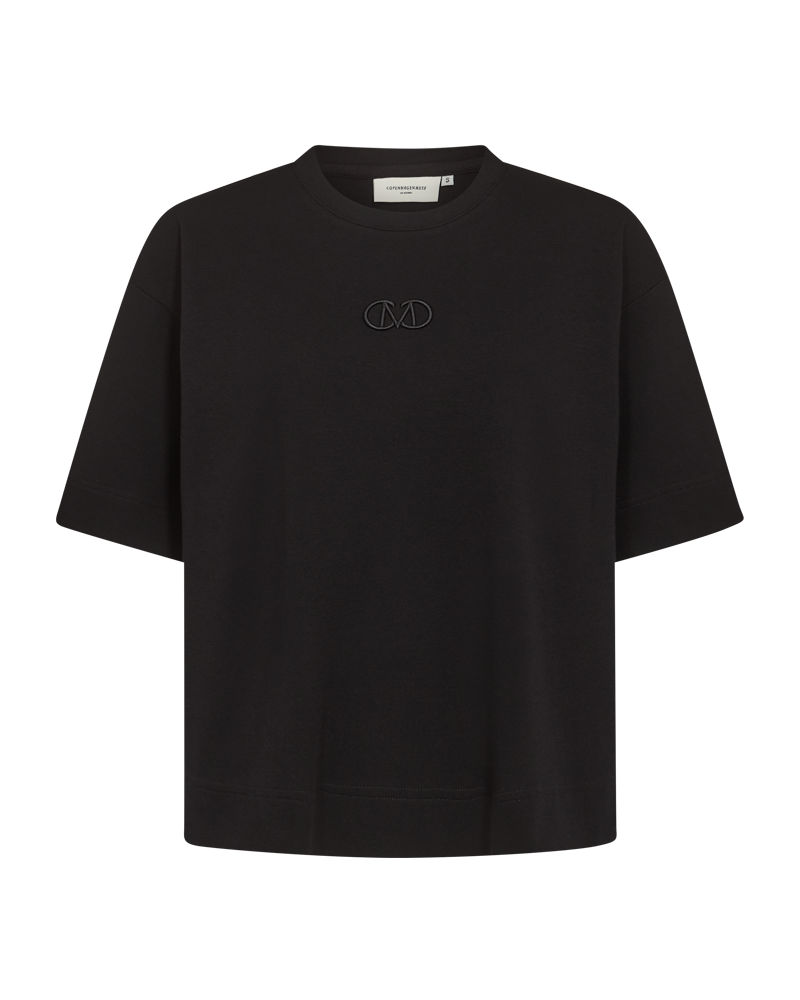 CMMUSE - T-SHIRT IN BLACK