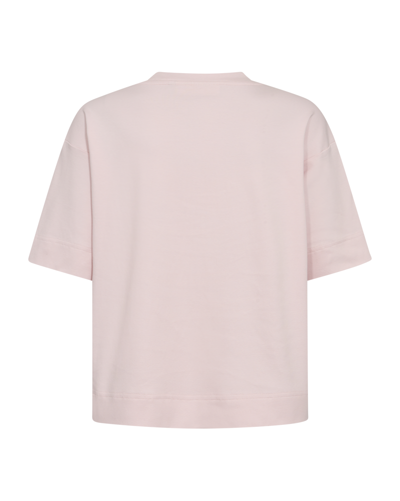 CMMUSE - T-SHIRT IN LIGHT PINK