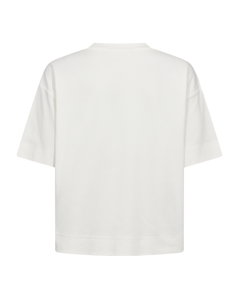 CMMUSE - T-SHIRT IN OFF-WHITE