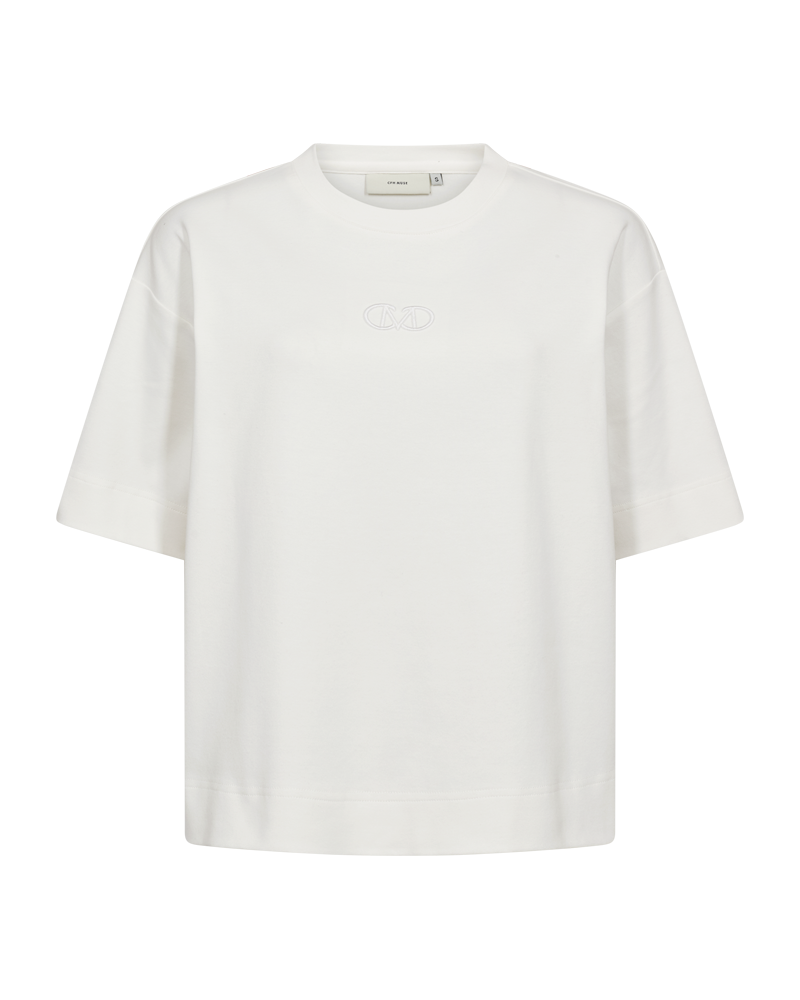 CMMUSE - T-SHIRT IN OFF-WHITE