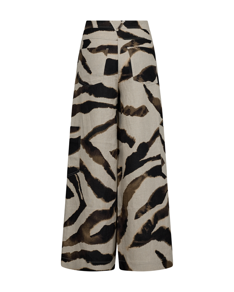 CMNATULI - PANTS IN BEIGE AND BLACK