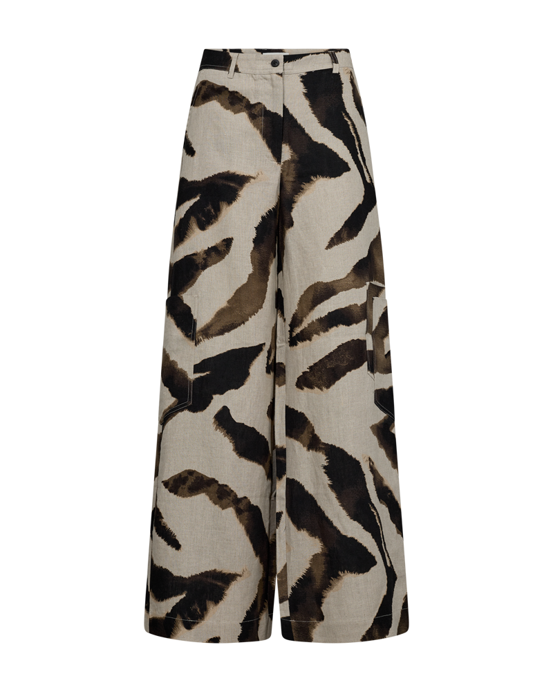 CMNATULI - PANTS IN BEIGE AND BLACK