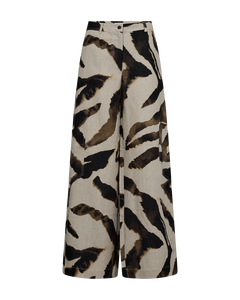 CMNATULI - PANTS IN BEIGE AND BLACK