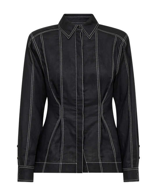 CMNATULI - SHIRT IN BLACK