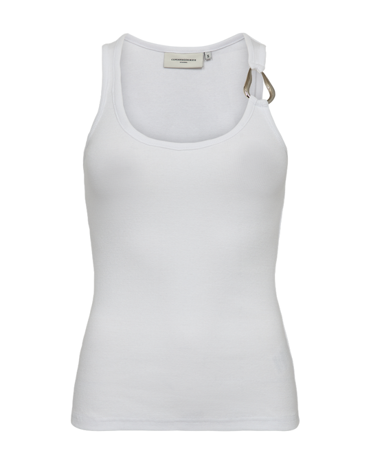 CMSIV - Top met gespeld details in het wit