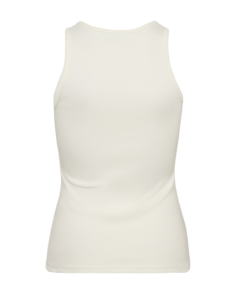 CMSIV - Top met gespeld details in off -white