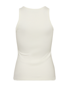 CMSIV - Top met gespeld details in off -white