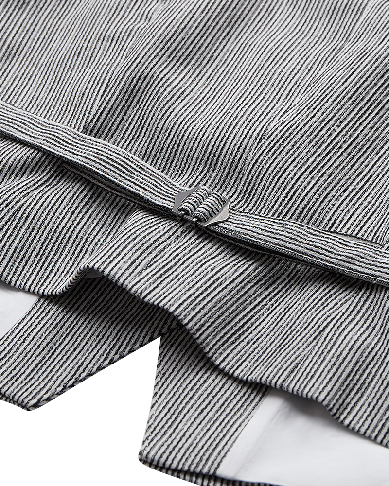 CMEMILY - WAARCOAT IN ZWART EN WIT