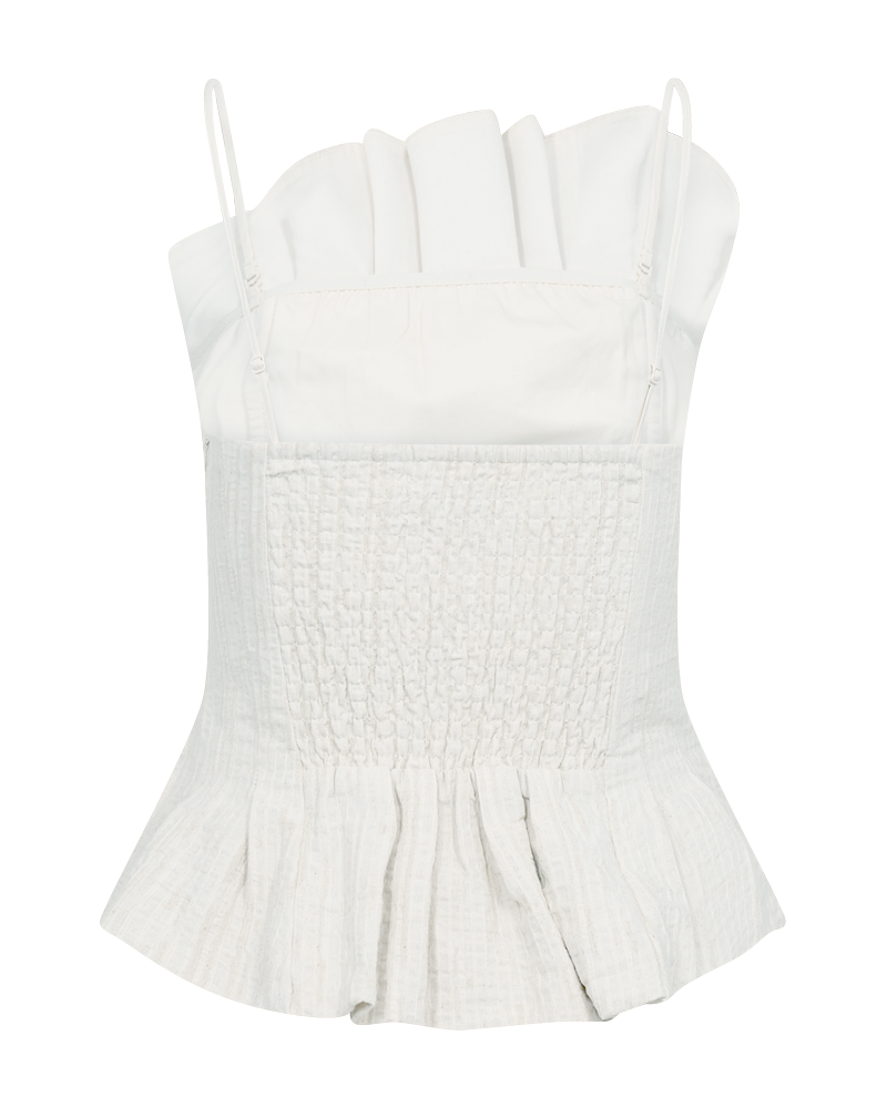 CMBRINDA - CORSAGE IN OFF-WHITE