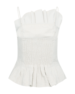 CMBRINDA - CORSAGE IN OFF-WHITE