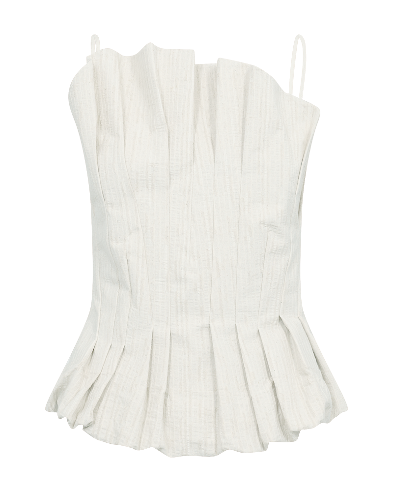 CMBRINDA - CORSAGE IN OFF-WHITE