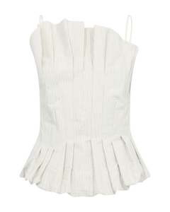 CMBRINDA - CORSAGE IN OFF-WHITE