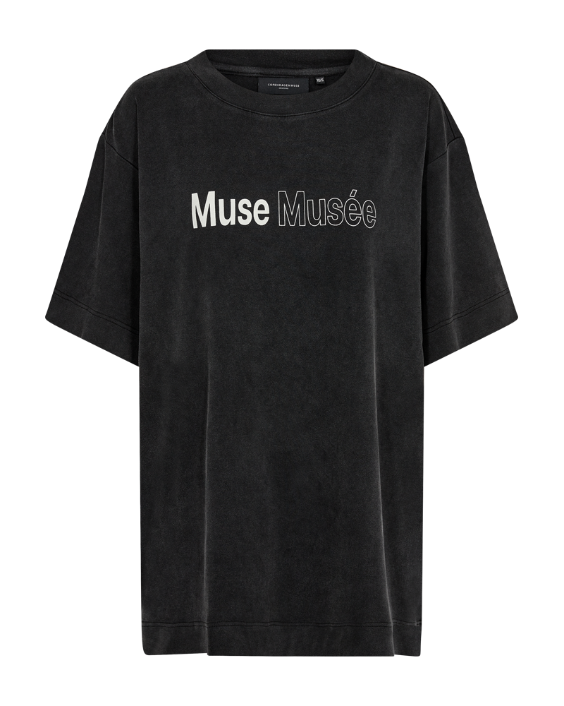 CMMUSE - T-SHIRT IN BLACK