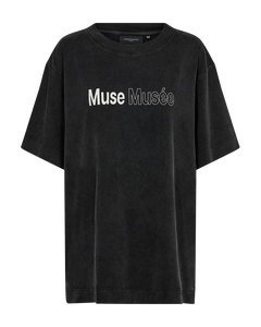 CMMUSE - T-SHIRT IN BLACK
