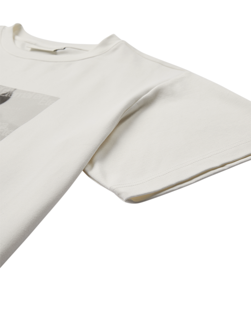 CMMUSE - T-SHIRT IN OFF-WHITE