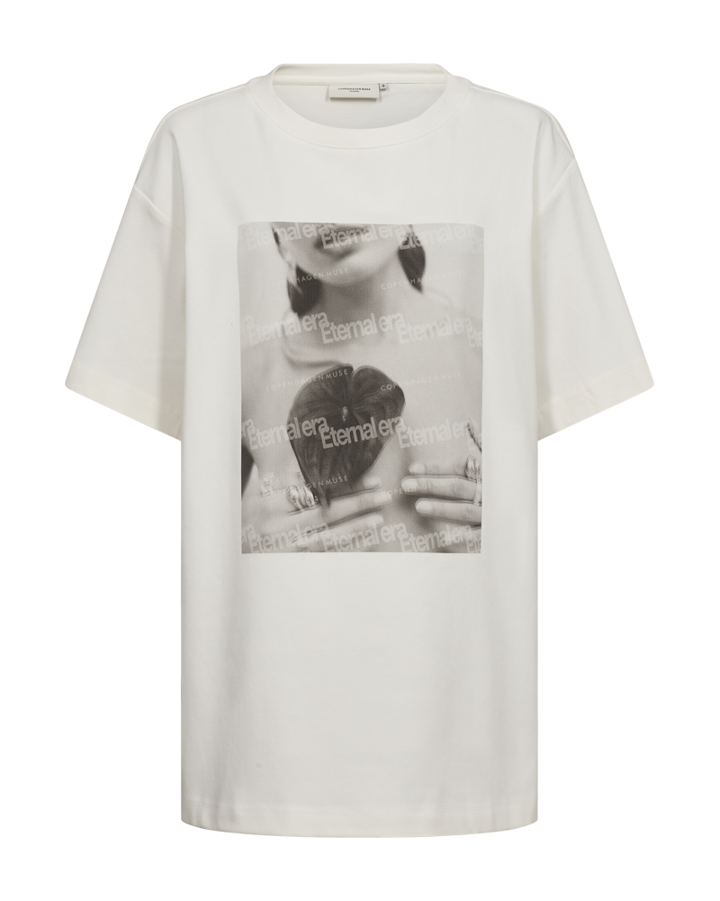 CMMUSE - T-SHIRT IN OFF-WHITE