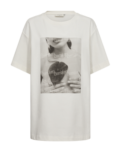 CMMUSE - T-SHIRT IN OFF-WHITE