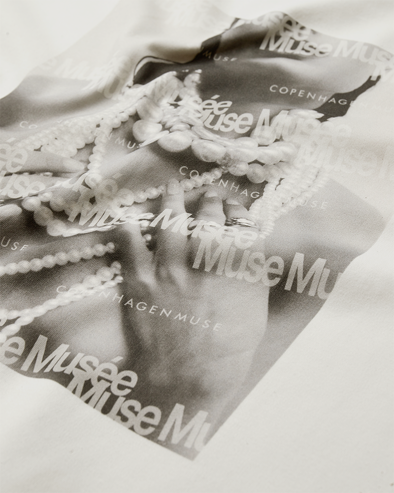 CMMUSE-T-shirt in off-wit