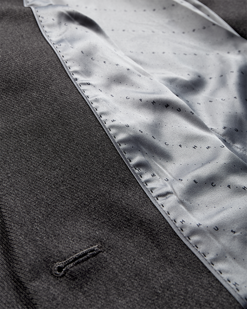 CMTAILOR - SHORT BLAZER IN GREY